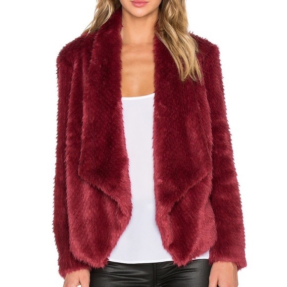 Bardot Jackets & Blazers - BRAND NEW Bardot Waterfall Faux Fur Jacket
